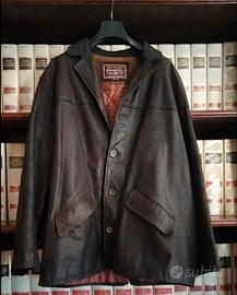 Giacca uomo in vera pelle Marlboro Classics Tg XL 