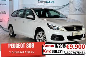 Peugeot 308 BlueHDi 1.5 DIESEL 130 CV SW
