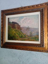 GIOVANNI RAVA olio 40 x 30 cartone