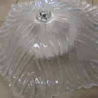 PLAFONIERA VETRO STILE MURANO 2 LUCI