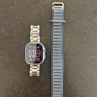 Apple Watch Ultra 2 49mm Titanium Blue Alpin Loop
