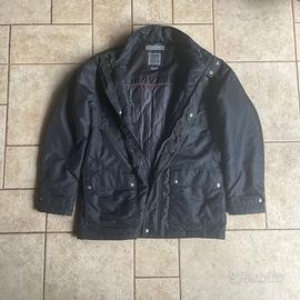 Giubbotto invernale blu da uomo - Multitasche - L