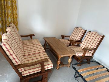 Set poltrone e divano per veranda