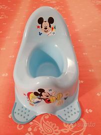 Vasetto + seduta wc per bambini topolino