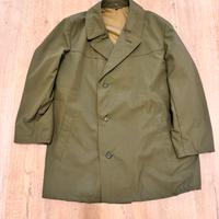 Trench uomo verde militare