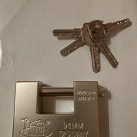 lucchetto di sicurezza antiscasso blindato