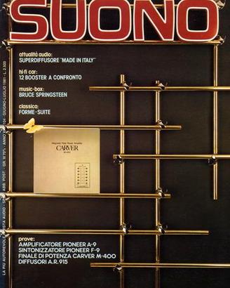 rivista SUONO numero 104 giugno luglio 1981