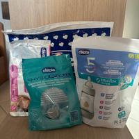 Set Chicco biberon e ciuccio