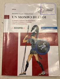 Libro di epica un mondo di eroi