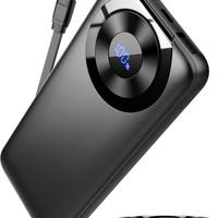 POWER BANK 1000 mAh 3A USB Type C Nuovo Imballato