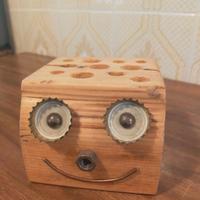 PORTAPENNE in LEGNO ARTIGIANALE