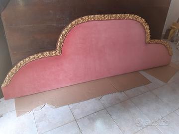 Testiera Spalliera 900 dipinta a mano perfetta off