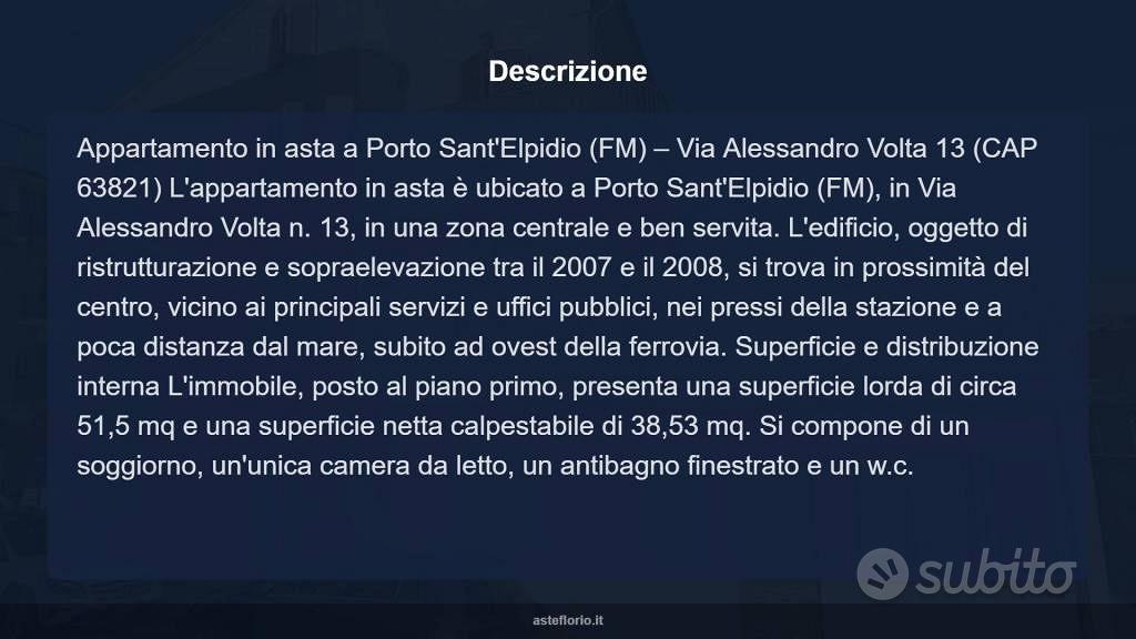 Appartamento – Porto Sant'Elpidio, Centro, Fermo - Altro