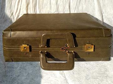 Valigia vintage, modernariato anni 70