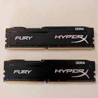 RAM Kingston HyperX Fury 2x8 GB DDR4-2133 CL14