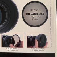 Filtro variabile ND