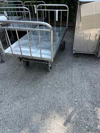 Carrello acciaio inox