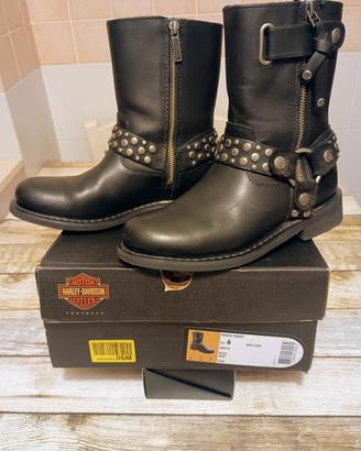 splendidi stivaletti donna Harley Davidson 
