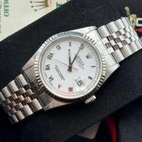 Rolex Datejust 36 Ref. 16234 bianco indici romani