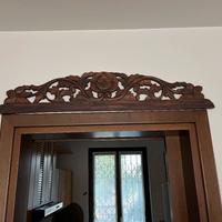 Decorazioni indiane in legno