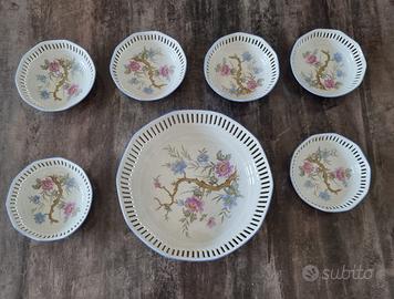 Piattini e tazzine vintage da esposizione