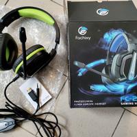 Cuffia PC Gaming con Microfono e Cancellaz Rumore