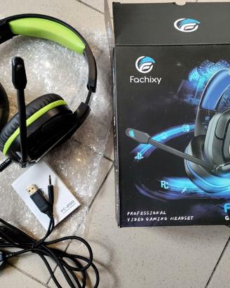 Cuffia PC Gaming con Microfono e Cancellaz Rumore