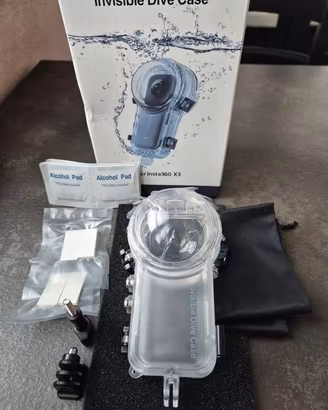 Custodia Subacquea per Insta360 X3 - NUOVA