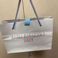 Busta carta shopping bag nascita