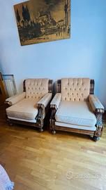 Set Salotto Classico: Divano e 2 Poltrone