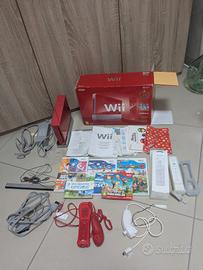 Nintendo Wii Limited Edition Red + Videogames