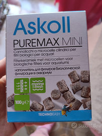 Cannolicchi per filtro acquario