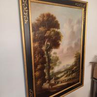 dipinto olio su tela, Mantelli, scheda tecnica nel