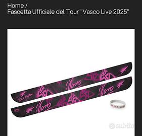 Fascetta e bracciale VASCO 2025