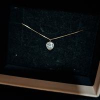 Collana con cuore in oro 375