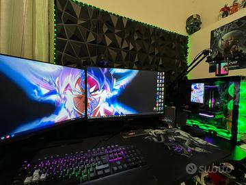 Computer doppio gaming-streaming