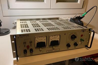 Alimentatore 500VDC regolabile a valvole