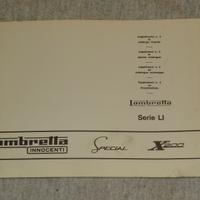 SUPPLEMENTO CATALOGO RICAMBI LAMBRETTA LI 200