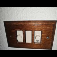 copri prese  in legno