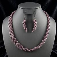 Collana Vintage Bohémien Orecchini artigianale