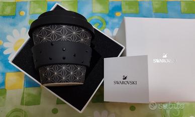 NUOVA Bamboo Espresso Cup Swarovski, nero, 90ml