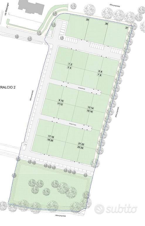 Terreno di 800 m² a San Zeno Naviglio - Vista 4