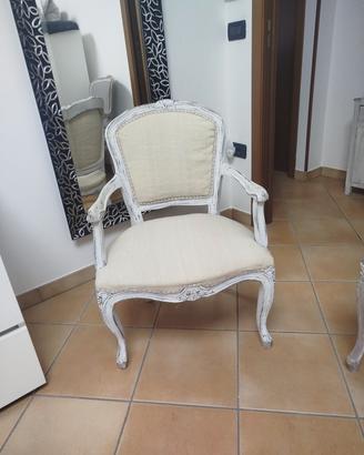 Poltrona shabby chic 