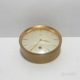 Orologio da Tavolo IMHOF Meccanico Tondo 1950/60s