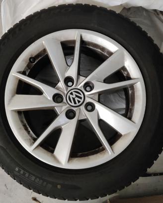 4 gomme Pirelli Winter + Cerchi in lega Volkswagen