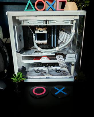 PC gaming total white