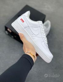 Supreme x Nike Air Force 1 "Box Logo" Bianco 41
