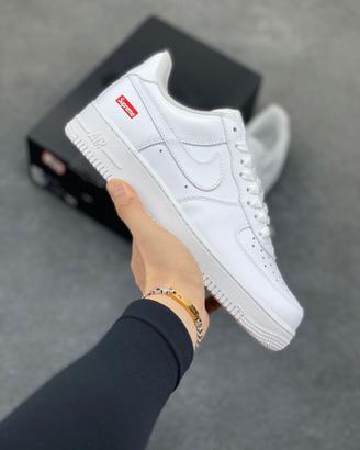 Supreme x Nike Air Force 1 "Box Logo" Bianco 41