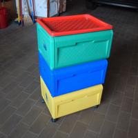 Cassettiera in plastica