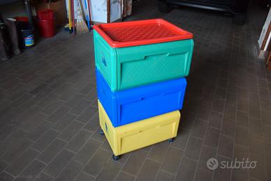 Cassettiera in plastica